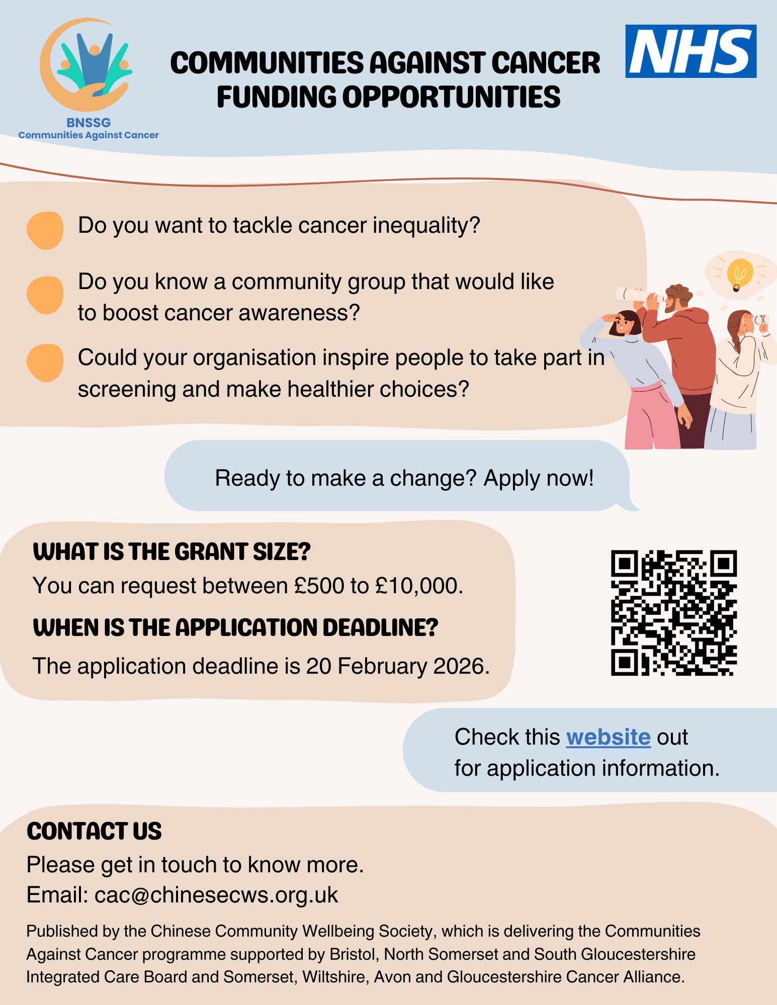 Chinese Community Wellbeing Society: Project Coordinator