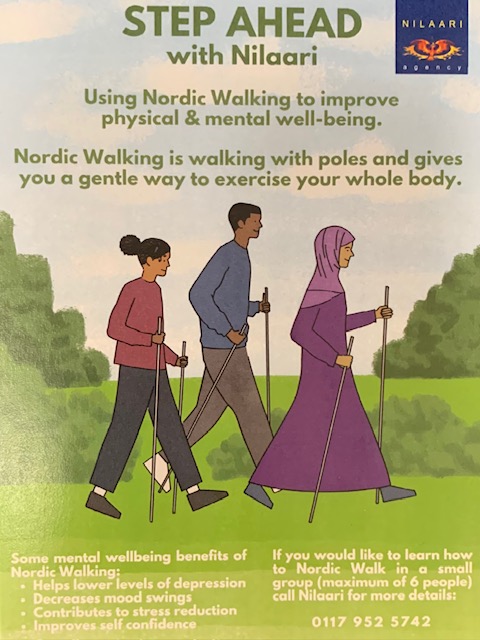 Nilaari: 'Step Ahead with Nilaari' Nordic walking session