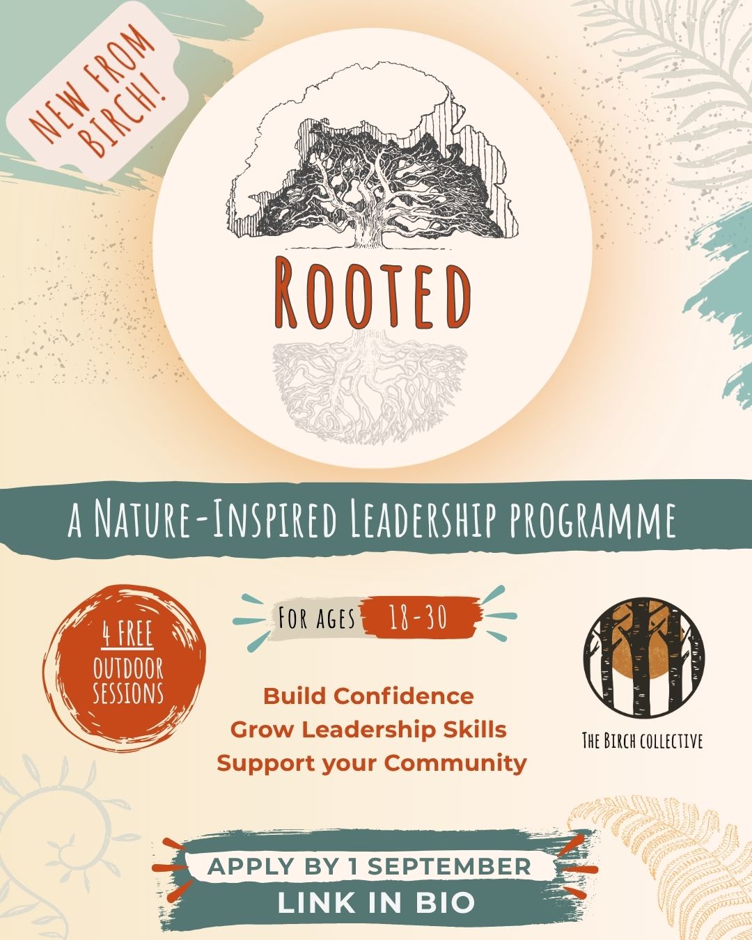 The Birch Collective: Rooted - A nature-Inspired Leadership Programme